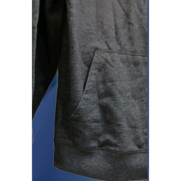 Volcom Hoodie Men’s M Gray Pullover Sweatshirt Kangaroo Pocket Skate Surf Logo - Picture 4 of 8